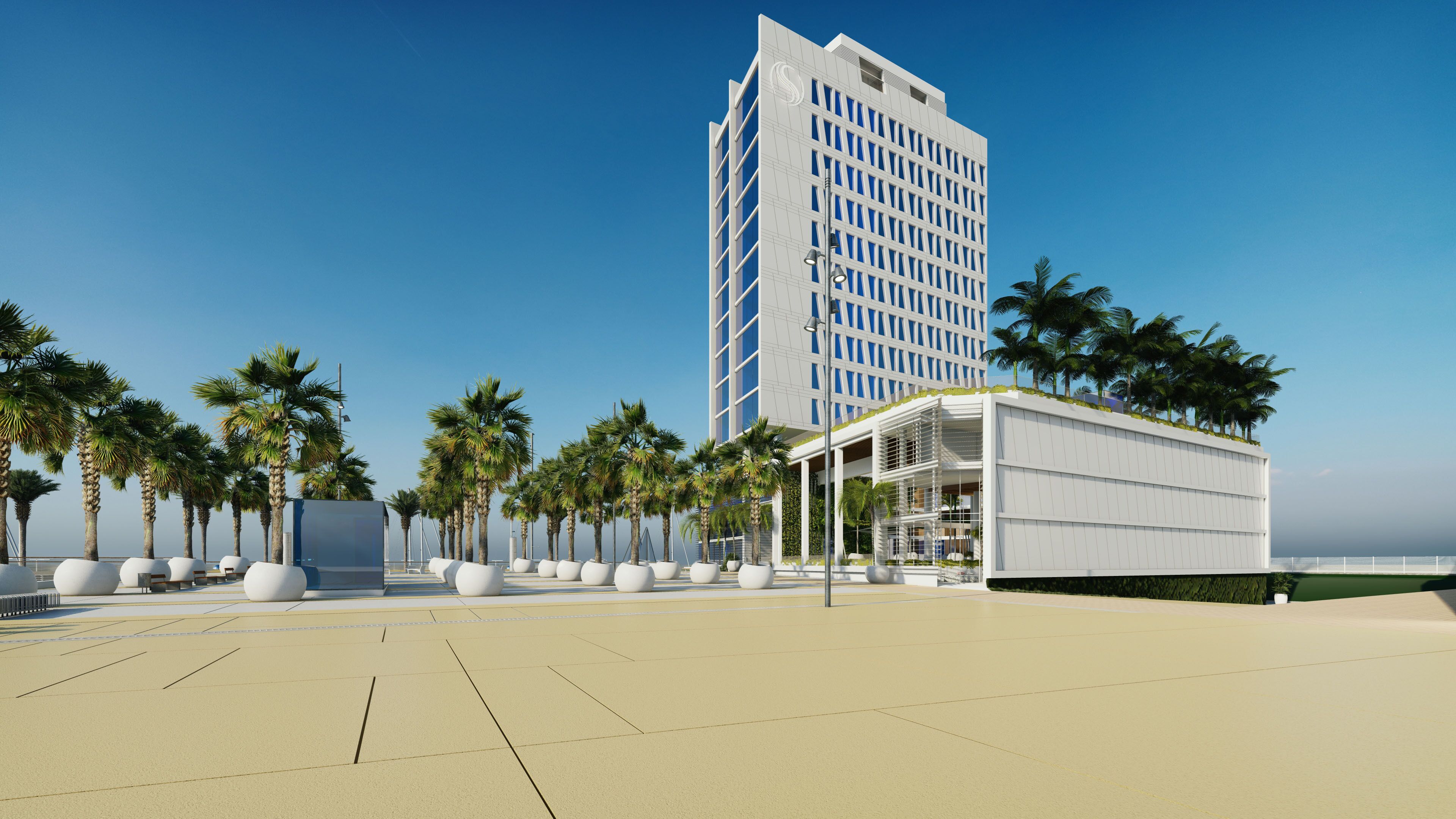 Hotel Marina Badalona Front